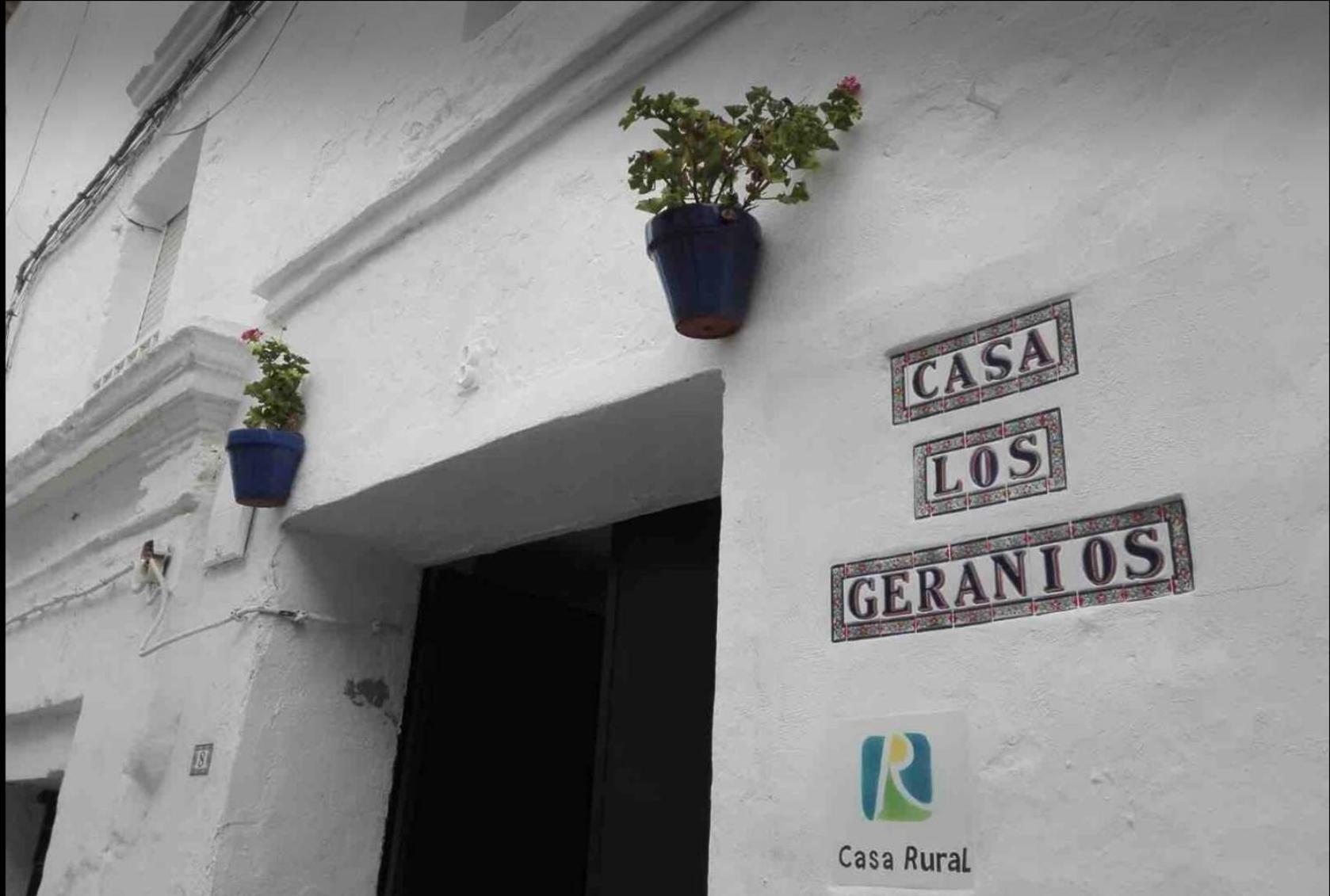 Casa Los Geranios Villa Arcos de la Frontera Buitenkant foto